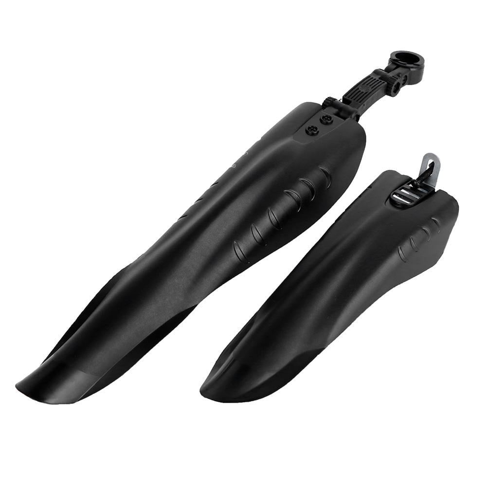 2pcs Bicycle Front Rear Fenders Mountain Road Bike Mud Removable Guards #8Y 