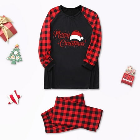 

Christmas Family Matching Pajamas Sets Holidays Family Top And Pants Jammies Dad Style
