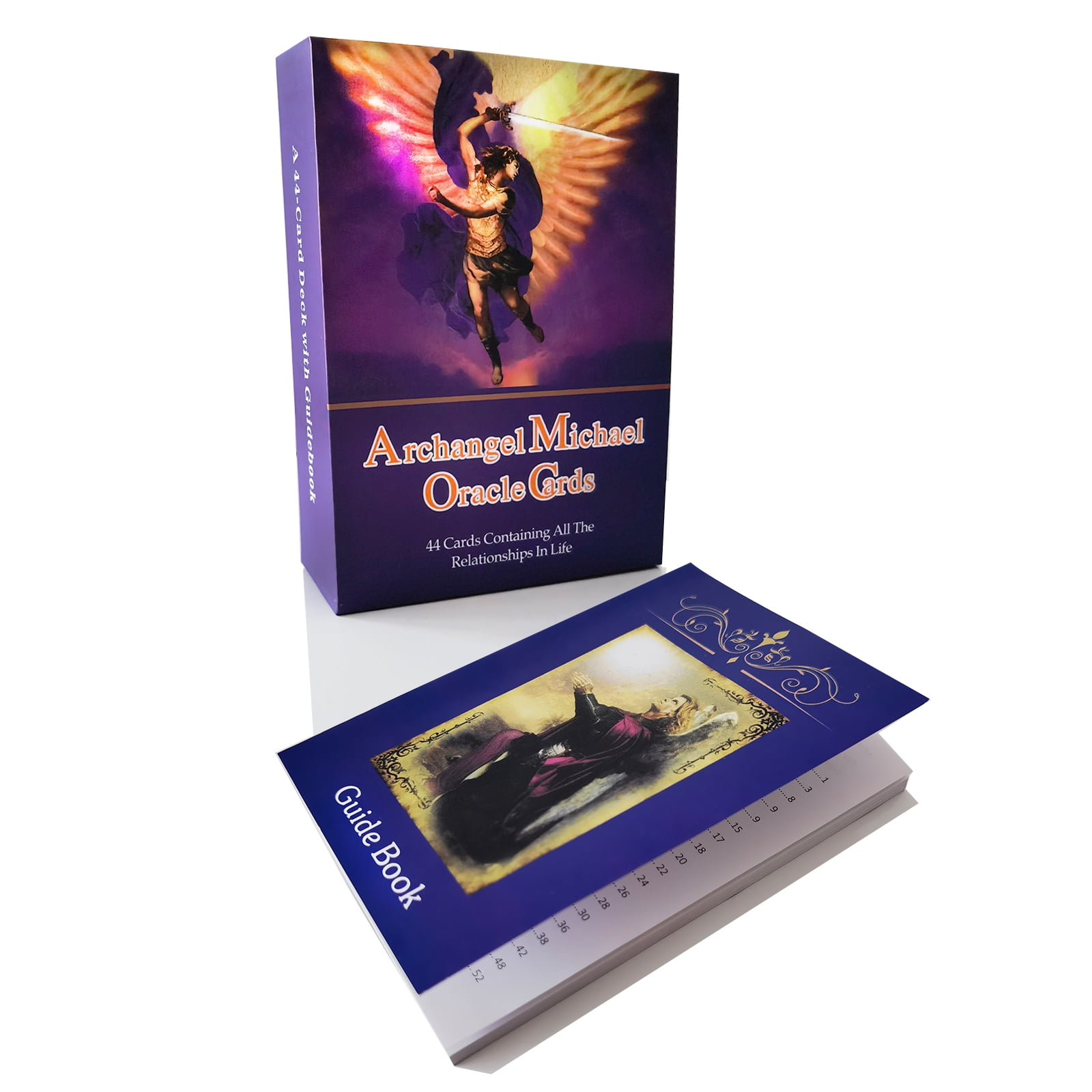 Buy Tarot Cards for Beginners, 44 Tarot Deck and Oracle Deck, Life Purpose Oracle  Cards Tarot Cards with Meanings on Them and Angel Tarot Cards with e-Guide  Book Great Gift for Friend