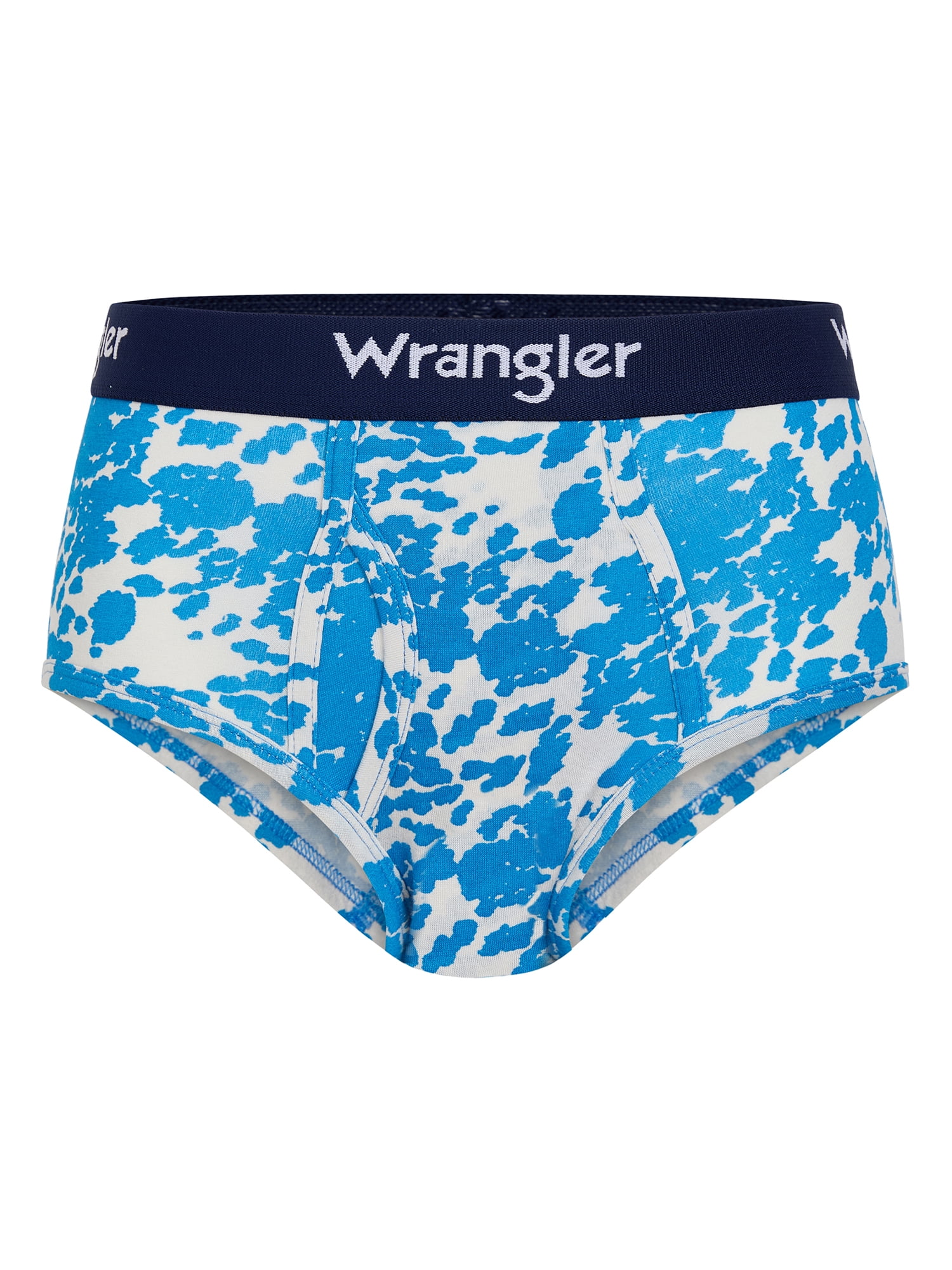 Wrangler Boys' Cotton Briefs, Soft Boys Underwear w/ 4-Way Stretch, XL, 5-Pack