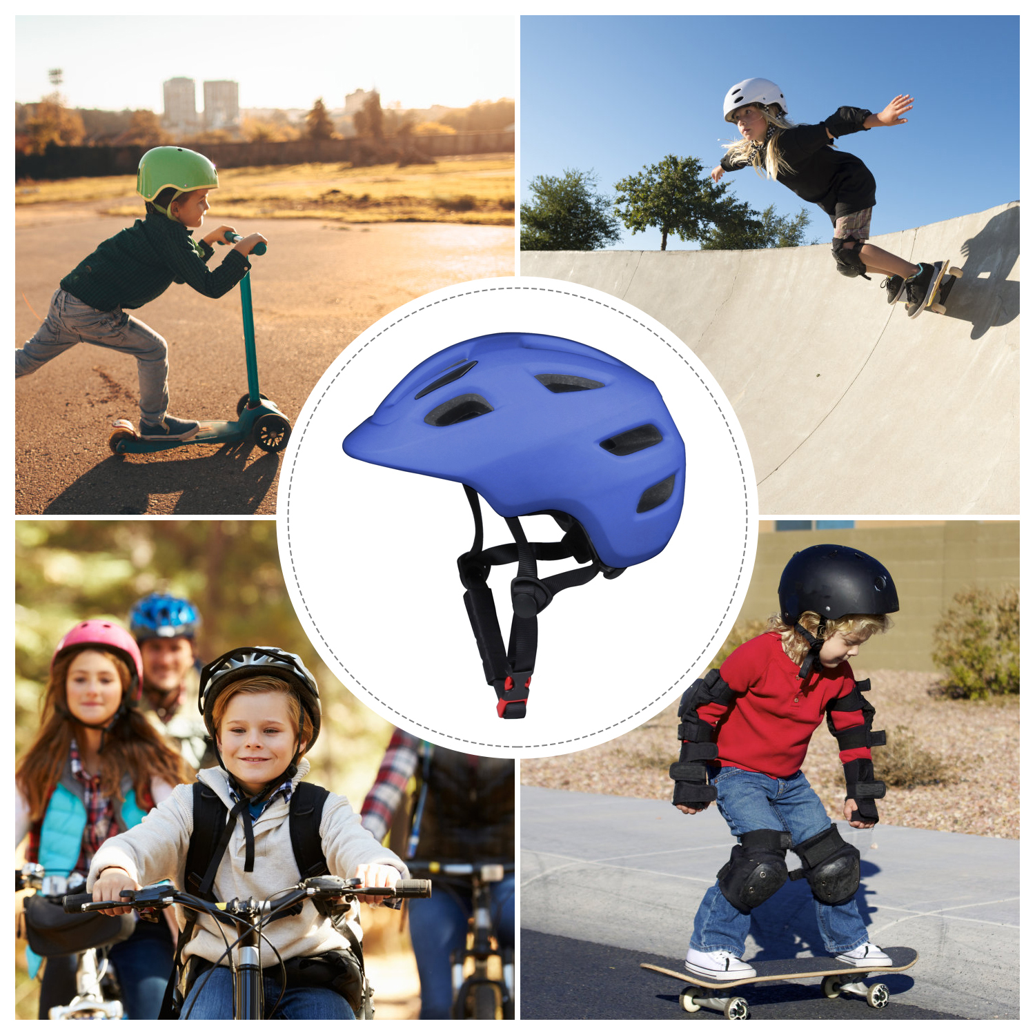 Korimefa Toddler Multi-Sport Adjustable Helmet photo 4