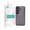 Black, variant on Sprig TPU + PC Matte Transparent Back Cover Case for Samsung Galaxy S25 Plus, Black Transparent
