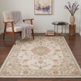 thumbnail image 3 of KUETH 8X10 Vintage Area Rugs Machine Washable Rugs for Living Room, Non Slip Flat Pile Rug with Rubber Backing, Boho Rug for Entryway Bedroom Dining Room Home Office, 3 of 4