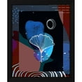 thumbnail image 2 of Ronald Bolokofsky 12x14 Black Modern Wood Framed Wall Art Titled - Abstract Shapes 701C, 2 of 6