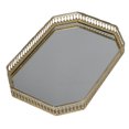 thumbnail image 1 of Gold Tray DecorativeMirror Tray American Style Perfume Tray Mirror Tray Ultimate Comfort, 1 of 5