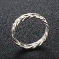 thumbnail image 3 of Women's Wheat Ear Ring Stainless Steel Statement Ring 18K Gold Plated Band Ring Cool Ring Fashion Jewelry Gift for Her Size 6 7 and 8, 3 of 5