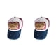 thumbnail image 2 of Sonducket Men Peaked Cap Fashion Sports Adjustable Outdoor Walking Washable Riding Protection Hat Visor Camping Baseball Sun rojo azul oscuro 2piezas Sonducket CBP012207, 2 of 5