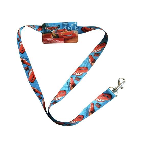 Disney Cars Lanyard - Blue Color Mcqueen Lanyard