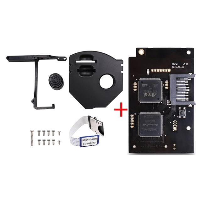 Junta Simulación Consola V5.20 para Sega Dreamcast (Gedmu V5.20+ Kit)