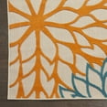 thumbnail image 4 of Nourison Tropical Oasis Indoor/Outdoor Modern Floral Green 9'6" x 13' Area Rug, (10' x 13'), 4 of 8