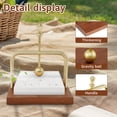 thumbnail image 5 of FUYGRCJ Napkin Holder for Dining Table, Napkin Dispenser Caddy, Cocktail Flat Napkin Holder, Paper Storage with Weighted Arm and Handle for Kitchen Restaurant Bar Office Parties, 5 of 10