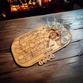 thumbnail image 4 of & , Snakes and Board Game Wooden Pallet and ,With Cup, 4 of 5