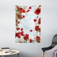 thumbnail image 1 of Poppies Flowers and Sky Tapestry Wall Hanging for Living Room Bedroom Dorm Decor, 1 of 2