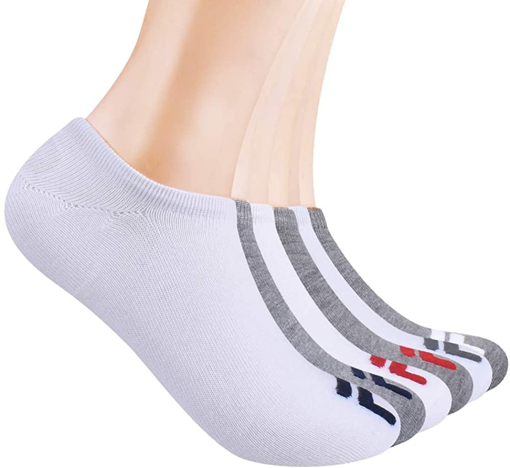Grey Multi Visiter la boutique FilaFila Men's Racing Striped Quarter Socks One Size 