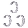 thumbnail image 4 of Maytalsory Kit de Réparation de Bracelet de Montre en Strass pour Charge 2 Argent 3ensemble, 4 of 6