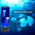 thumbnail image 2 of Una decoración fascinante para el hogar y la oficina, crea una iluminación relajante con una lámpara de acuario con medusas que cambia de color, 2 of 5