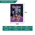 thumbnail image 3 of Sailor Moon -bandera de jardín temática. Regalo perfecto para fans, amigos y familiares, ideal para actividades al aire libre y decoración de fiestas.28CM*45CM, 3 of 5