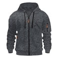 thumbnail image 2 of pstuiky camisas de manga larga para hombre, Sudadera deportiva de manga larga con capucha y bolsillos múltiples para hombre, estilo cargo, informal, para entrenamiento salir tops xxxl, 2 of 4