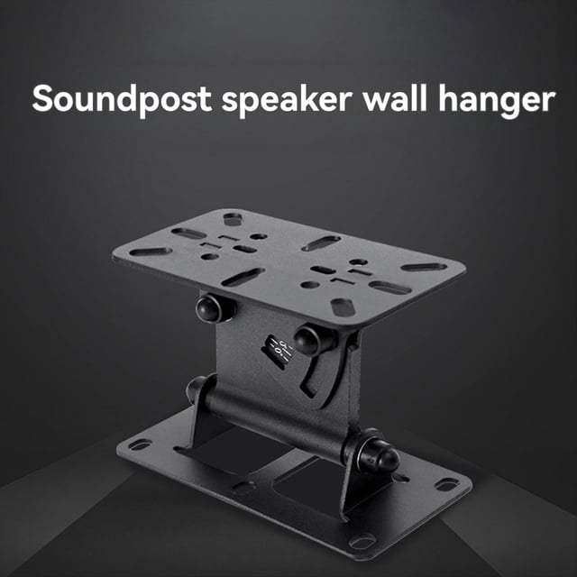 Soporte de Pared para Altavoces de Alta Resistencia, Universal, Ajustable con Inclinación y para Estanterías