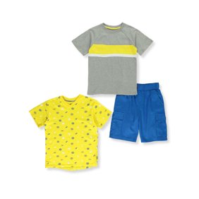 Free Planet Free Planet Boys Stripe 2 Piece Shorts Set Outfit Big Boys Walmart Com Walmart Com