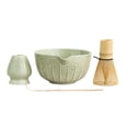 thumbnail image 1 of JIEMUCES Japanese Style Matcha Set with Bamboo Whisk All-in-One Matcha Bowl Ceramic Holder Spoon Tea Ceremony Gift Box for Beginners And Professionals, 1 of 7