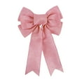 thumbnail image 4 of Tachiuwa Easter Wreath Bow Ornament,Easter Decor,Spring Wreath Bow for Front Door for Wedding Front Door Tree Holiday Home Pink, 4 of 10