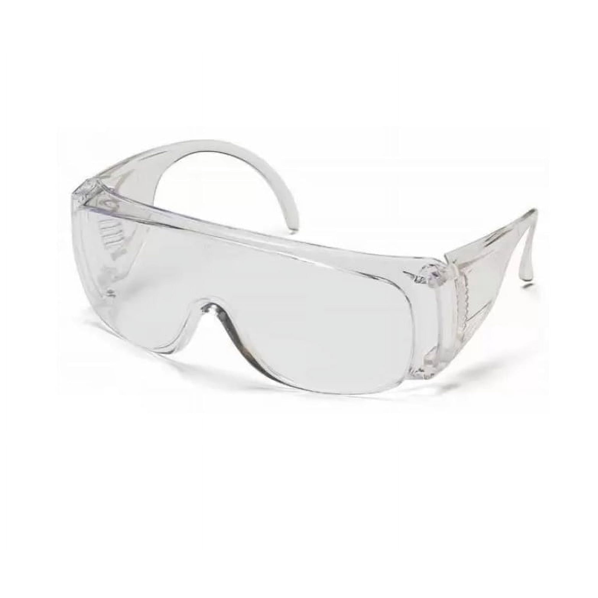 Visitor Spec Safety Glasses, Clear Lens and Clear Frame (2 Pieces) - MS-97200