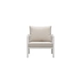 thumbnail image 2 of Boston Aluminum Patio Sectional Set, White, 2 of 11