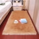 thumbnail image 2 of Billuyoard Manta Alfombra Interior Área grande Rectángulo Mesita de noche Antideslizante Cálido Tapete peludo Piso Ventana Silla Decoraciones Decoración del hogar Marrón claro, 2 of 6