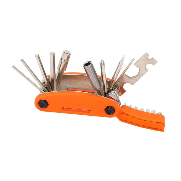 Kit De Herramientas De Reparación De Bicicletas Profesional 21 En 1, Multiherramienta Portátil De Diseño Integrado Para Mantenimiento De Emergencia, Viajes De Camping,
