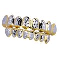 thumbnail image 1 of Textura Oblicua 8 Dientes Superior Inferior JUEGO DE PARRILLAS PERSONALIZADAS Dientes De Boca Parrilla Plata Sunnimix Tapas de parrillas para dientes bucales, 1 of 8