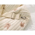 thumbnail image 6 of Quilted Duffle Bag For Women Cute Weekender Bag Floral Travel Bag Cotton Diaper Tote Bag, 6 of 6