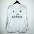 thumbnail image 2 of Camiseta De Manga Larga Del Real Madrid 15-16 Ronaldo Retro Jersey Campeonato Personalizado Campana Fútbol A9L4, 2 of 3