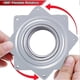thumbnail image 2 of Square Lazy Susan Rotating Platform 360 Degrees Turntable Swivel Plate With6 Inches, 2 of 4