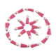 thumbnail image 1 of Minnieouse 100x colgante borla elegante accesorio de flecos para regalos y regalos DIY Tasse accesorio tapa dorada Accesorios de disfraces Rosa rojo-plata, 1 of 6