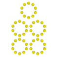thumbnail image 3 of Baohd EVA Foam Golf Swing Exercises Practice Training Balls Golfing Skills Yellow 42mm 5Set, 3 of 6