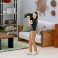 thumbnail image 4 of Résine 1/64 Modèles Personnes Figurines Objets de Collection Train Ferroviaire Décoration Jouets Modèle Trains Main Vidéaste, 4 of 9