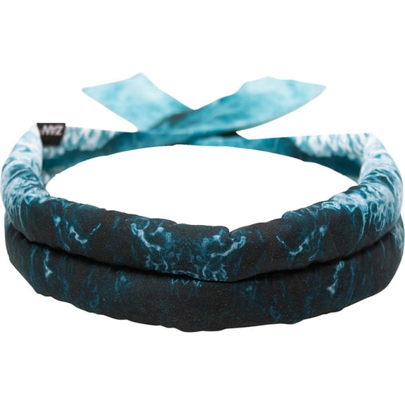 Zan Headgear Cotton Cooldanna Head/Neck Wrap Ocean