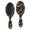 Game Controller Black Pattern-1, variant on Game Controller Brush, Detangling Hair Brush, Scalp Massage Hair Comb, Air Cushion Design Gifts for Wet Dry Hair Styling