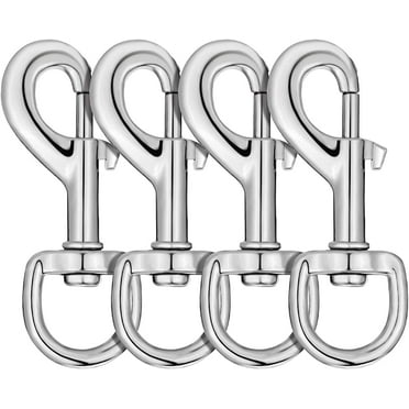 Wholesale High Quality Zinc Alloy Dog Clip Buckle Carabiner Hook Swivel Snap Hook With Lock For Dog Leash
