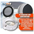 thumbnail image 6 of Round Porthole Window with Plastic & Tempered Glass for Boat, , Marine Applications, 6 of 8