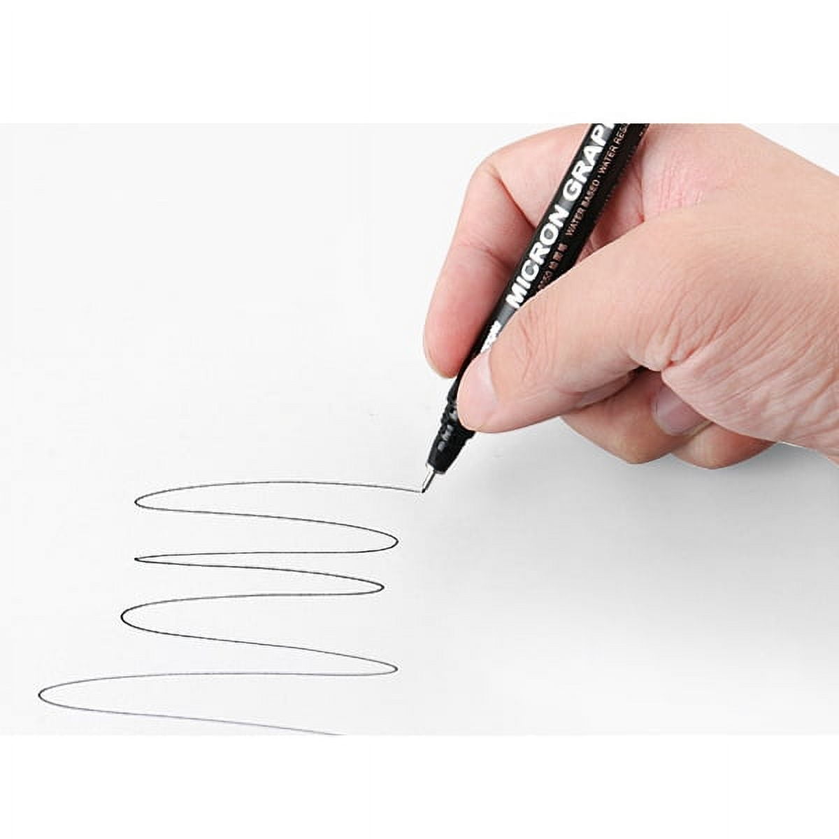 Willstar 8pcs Fineliner Pens Fine Line Drawing Pens Fine Tip Sketch Pen for Drawing Line Comic Anime Art