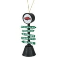 thumbnail image 1 of Arkansas Razorbacks Fan Crossing Ornament, 1 of 7