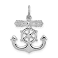 thumbnail image 1 of Pendentif Croix en Argent Sterling 925 Rhodié, 1 of 2