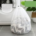 thumbnail image 2 of LKWLPD 31x24 Inch Mesh Laundry Wash Bags – Durable Drawstring Garment Protectors for Delicates, Travel & College Dorm Essentials, 2 of 5
