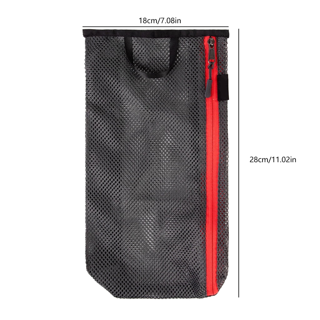 BQBQERT 5Pcs Shoe Storage Bags Heavy Duty Nylon Mesh Shoe Pouches Travel Shoe Organiser Bag For Sports Gym Home Organization