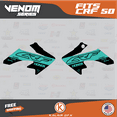thumbnail image 3 of Kalair GFX Graphics Kit for Honda CRF50 (2013+) Venom Series, 3 of 5