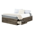thumbnail image 2 of South Shore Asten, Traditional Bed, Full Brown, 2 of 9
