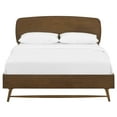 thumbnail image 5 of Modway Talwyn Queen Wood Bed in Chestnut, 5 of 9
