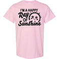 thumbnail image 3 of Inktastic Im a Happy Ray of Sunshine with Happy Sun T-Shirt, 3 of 5